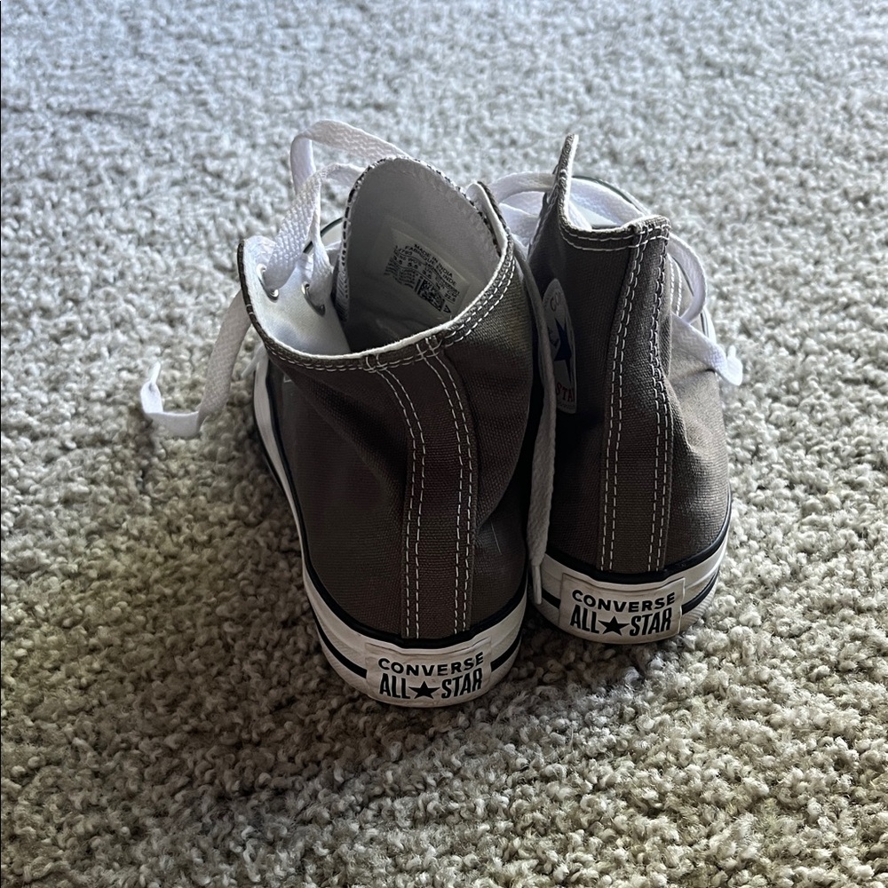 Converse Charcoal High-Top Sneakers - Picture 3 of 3